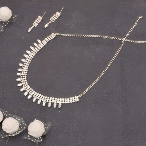 Petite Silver Elegance Necklace - Image 2