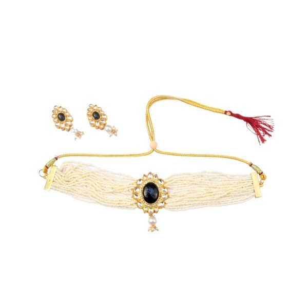 White Gold Radiance Choker - Image 2
