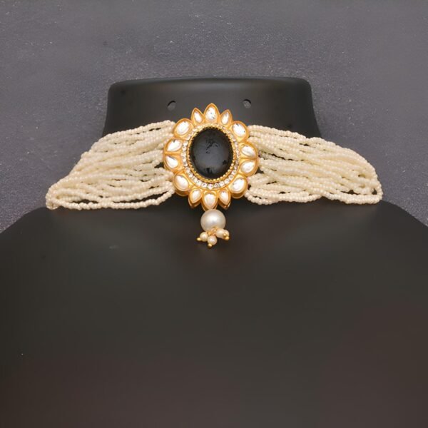 White Gold Radiance Choker